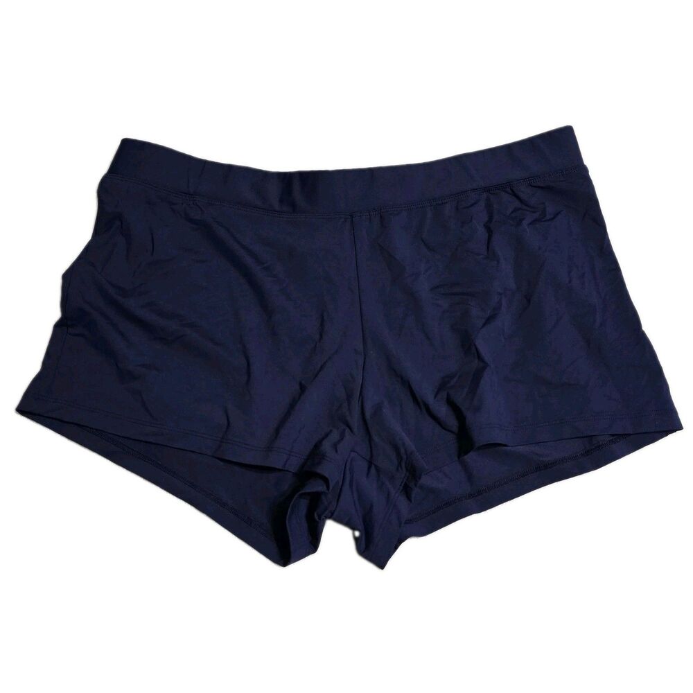 Lands' End Women's M (10-12) Swim Board Shorts / Active Shorts in Deep Sea Navy